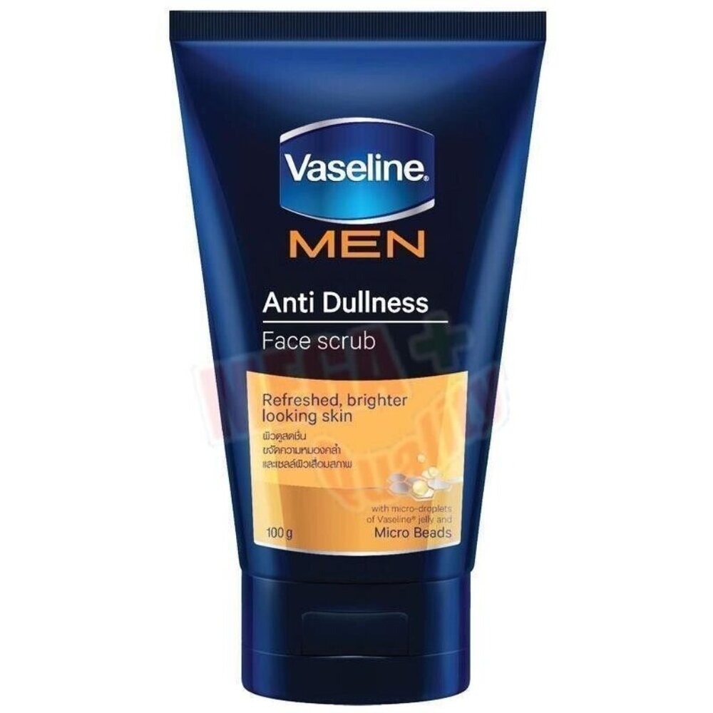 Vaseline MEN Anti-Dullness Face Scrub Micro Beads Brighter Looking Skin …